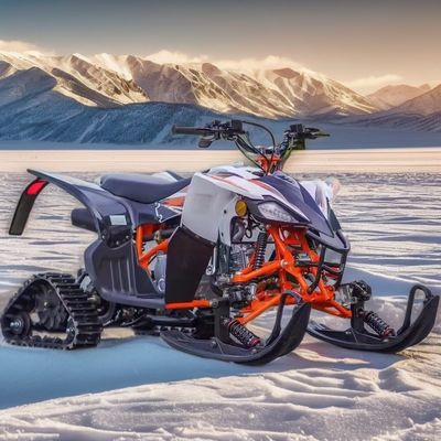 125cc sneeuwscooter baan motorfiets met elektrische startmotor