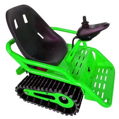 10-15° Grade Ability Mini Tank Electric Go Kart met voorste schijf Achterste schijfrem.