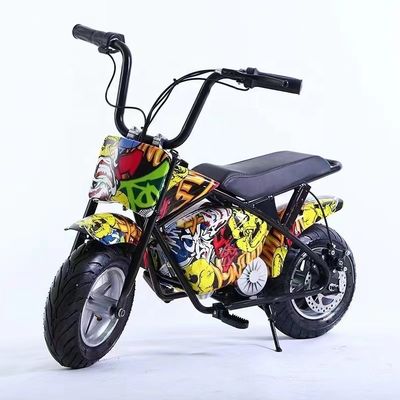 250W 24V elektrisch rijden op auto kinderen minifiets met aluminium legering vork materiaal