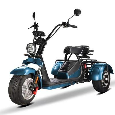 2000W EEG 60V 20AH Citycoco Elektrische scooter Breedband en aangepaste kleuren ondersteund