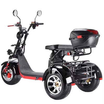 Citycoco 3 Wheel Electric Scooter 3000w 2000 Watt Citycoco Twee zitplaatsen Wide Wheel Road