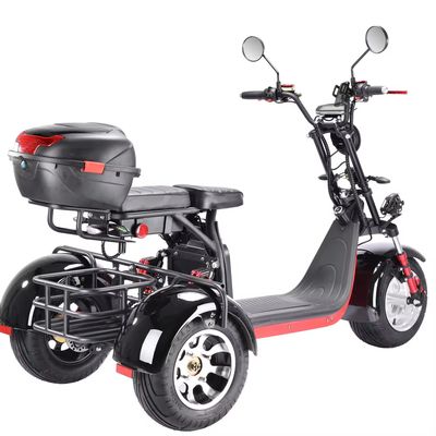 Citycoco 3 Wheel Electric Scooter 3000w 2000 Watt Citycoco Twee zitplaatsen Wide Wheel Road