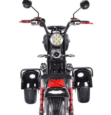 Citycoco 3 Wheel Electric Scooter 3000w 2000 Watt Citycoco Twee zitplaatsen Wide Wheel Road