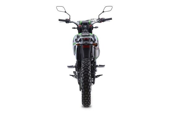 Gepersonaliseerde ondersteunde 250cc Dirt Bike Motocross met elektrische start en aangepaste kleuren