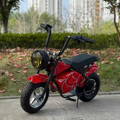 Kinderen motorfiets 250W elektrische motorfiets met trainingswielen en aangepaste kleuren