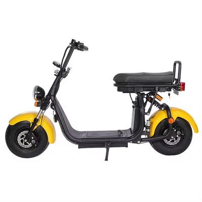 Electric Fat Tire Citycoco Scooter 1500w Motorcycle Chopper met maximale snelheid 41-50km/h