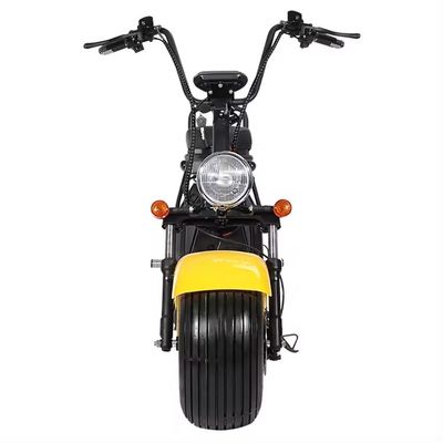 Electric Fat Tire Citycoco Scooter 1500w Motorcycle Chopper met maximale snelheid 41-50km/h