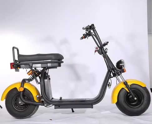 Electric Fat Tire Citycoco Scooter 1500w Motorcycle Chopper met maximale snelheid 41-50km/h