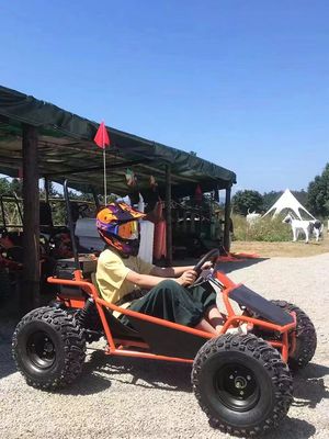 Sneeuw- en zandspuren 1000W Schacht aandrijving Go Kart Aotong Motor Electric Golf Buggy