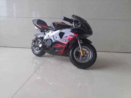 Aotong Motor 49CC 2 Takt Moto Kids Pocket Bike Kleuren Op maat Gesteunde rem DISC