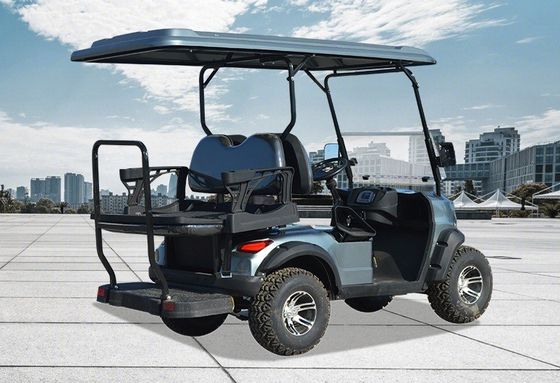 4 zitplaatsen elektrische golfkar met CE-certificering en minimale afstand van 150-200 mm