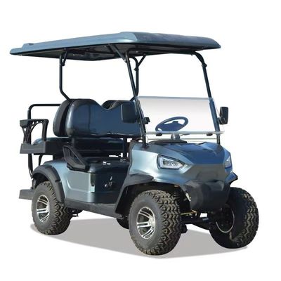 4 zitplaatsen elektrische golfkar met CE-certificering en minimale afstand van 150-200 mm