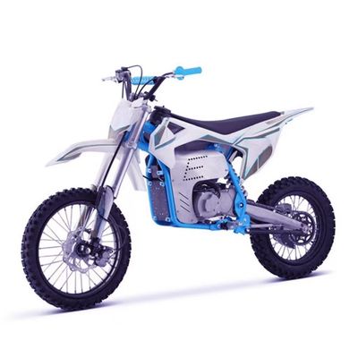 Off-road elektrische motorfiets 2000W 48V 60V met verwijderbare batterij en dubbele oliebrem