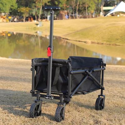 Buitenopvouwbare campingkar met 10 cm brede banden en licht frame