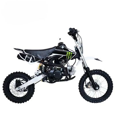 Gepersonaliseerde kleuren ondersteunde 125cc pitbike motorfiets met elektrische start efficiëntie