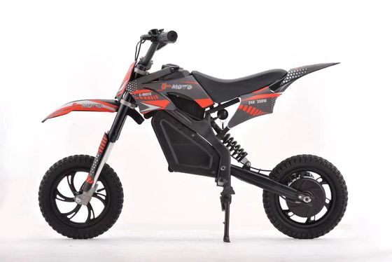 350W Motor Power Kids Dirt Bike 24v 500W Elektrische motorfiets met voor- en achterrem