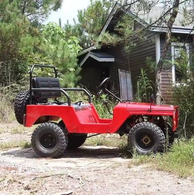 Mini Electric 2 Seater Go Kart Jeep voor offroad avonturen en golfexcursies
