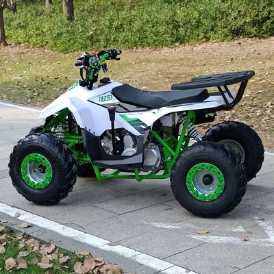 1250*760*800MM 110cc Verplaatsing Kids ATV met elektrische start en keten aandrijving