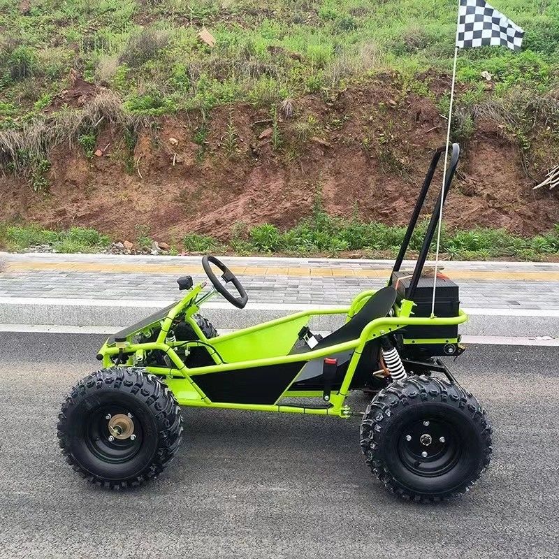 Sneeuw- en zandspuren 1000W Schacht aandrijving Go Kart Aotong Motor Electric Golf Buggy