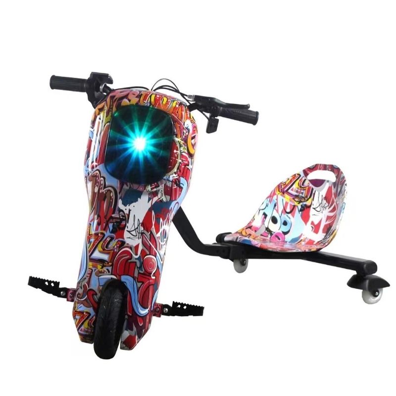 350W 3.0ah 3.6Ah/36V Lithium Cell Kids Drift Trike Populaire stijl met 6,5 wielgrootte