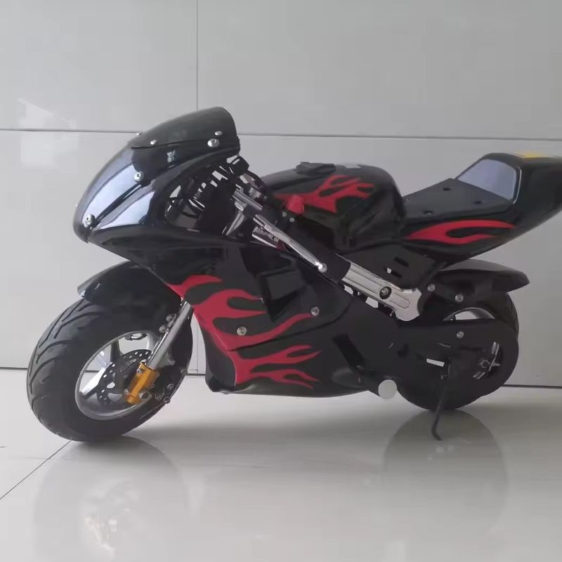 Aotong Motor 49CC 2 Takt Moto Kids Pocket Bike Kleuren Op maat Gesteunde rem DISC