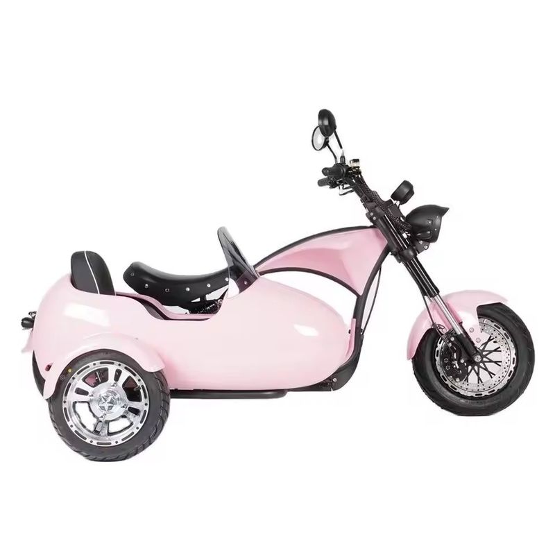 60-80 km bereik per lading Smart Electronic Three Wheel Scooter voor vervoer
