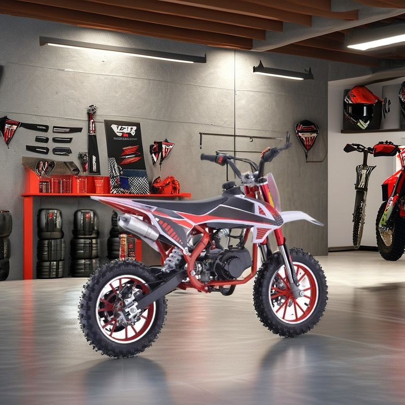 Ervaar de snelheid en kracht van 49cc motor Dirt Bikes voor verplaatsing 50CC