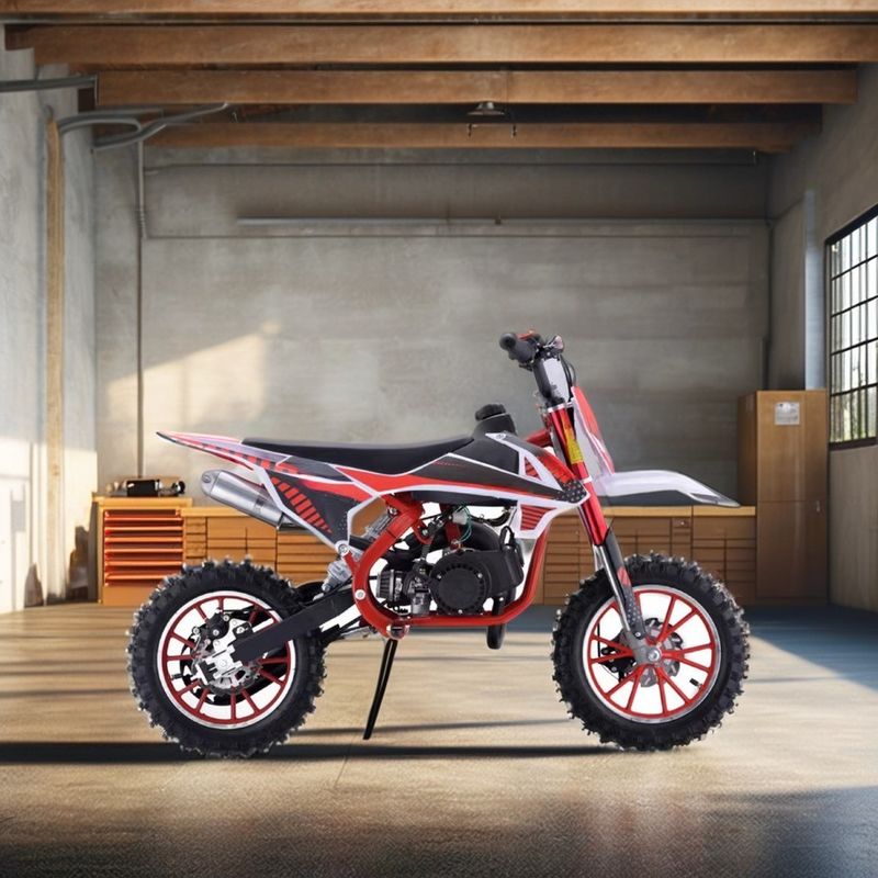 Max. snelheid 40 60km/h 49cc Mini Dirt Bike Off Road Motorcycle Motocross Aanpasbare kleuren