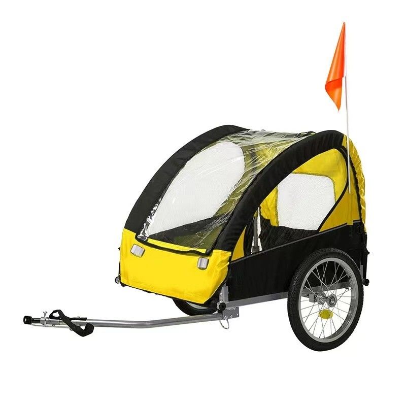 Outdoor Travel Pet Trailer met opvouwbaar ontwerp en wielen Andere trailers band voorzijde 14
