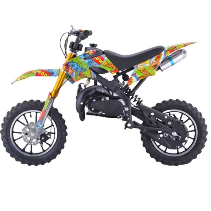 Goedkope 49CC 50CC Dirt Bike Verplaatsing Minder dan 50CC en aanpasbare kleuren