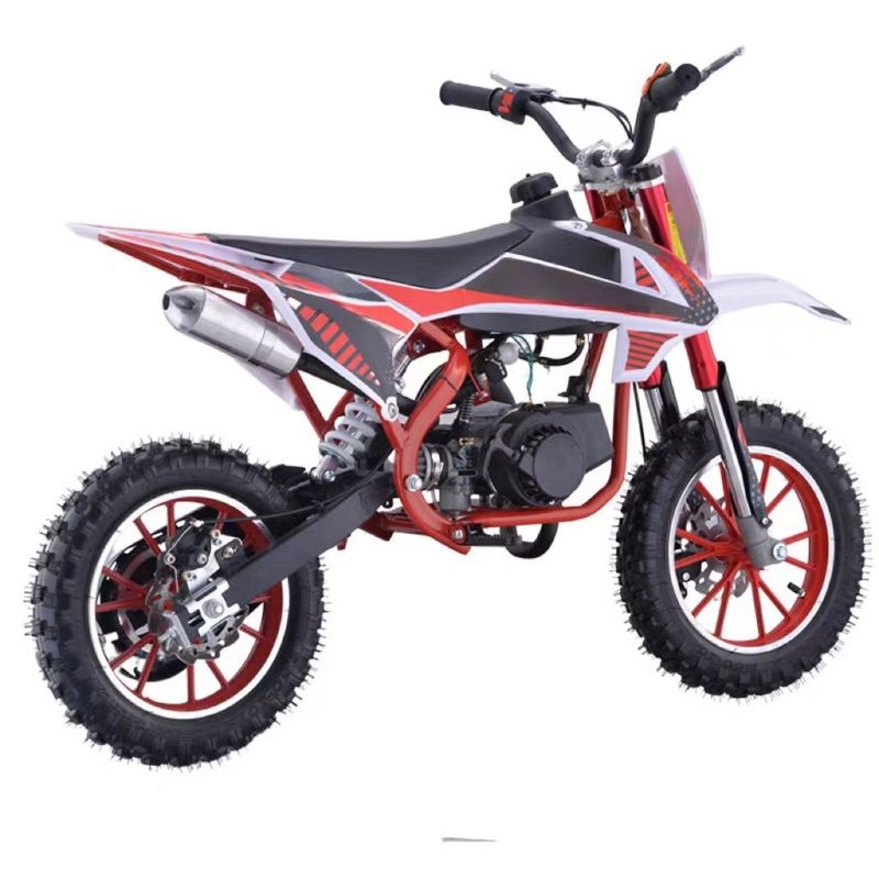 49cc Motocross Pitbikes met max. snelheid van 40 60km/h en aangepaste kleuren ondersteund