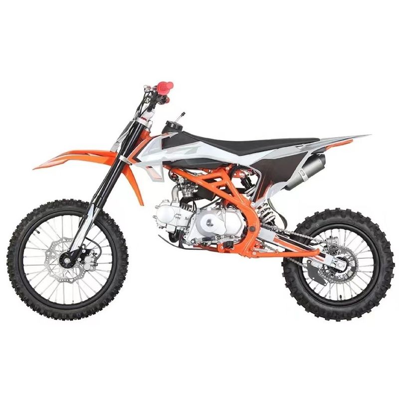 DISC rem 4 slag benzinemotor Pit Bike voor volwassenen elektrische start 125cc Dirt Bikes