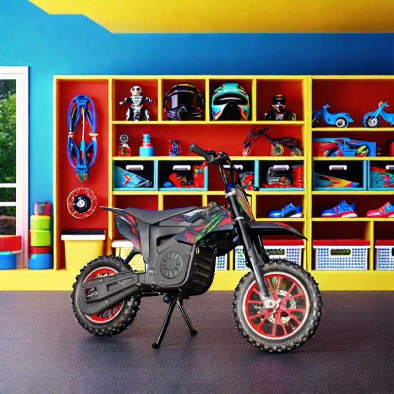 High Speed 48V E Powered Motorcycle Electric Dirt Bike met 1200W motorvermogen vanaf 2024