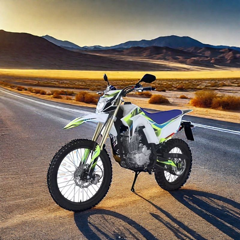 250cc Endure Cross Dirt Bike Aotong Motor met elektrische start en max. snelheid 100km/h