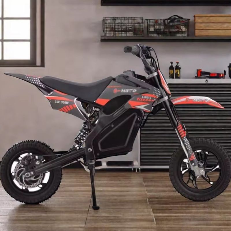 Voor- en achtermechanische schijfrem Aotong Motor Mini 24v 350w Elektrische Dirt Bikes