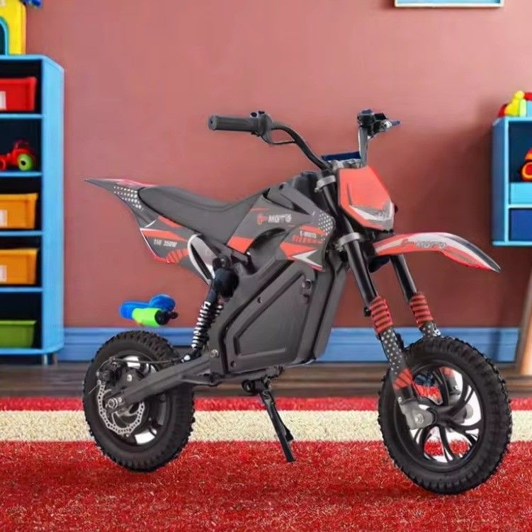 350W elektrische mini Dirt Bike aanpasbare kleuren VROER EN HERMEN MECHANISCH DISC BREK