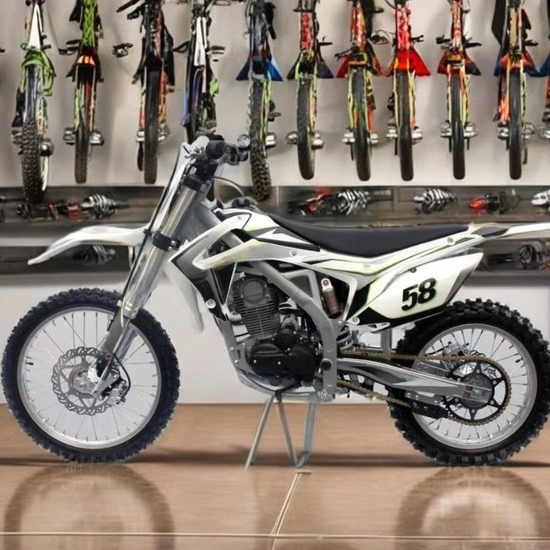 250cc Moto Motorbike voor Off-Road Adventures Design Max. snelheid 100km/h Elektrische start