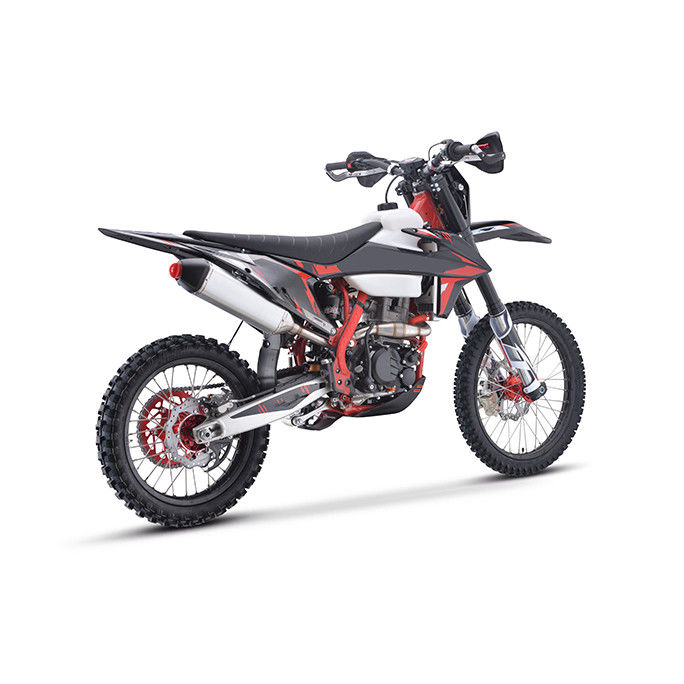 Max. snelheid 100 km/h 300cc off-road dirt bike met kick start en voor/achter schijfrem