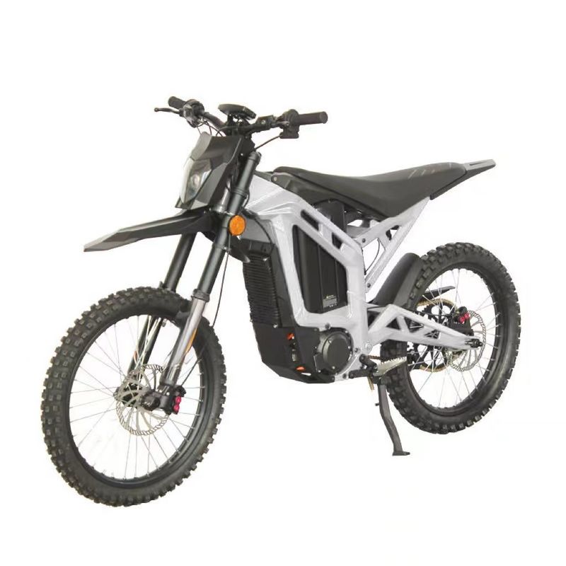 Voorlicht Off-road elektrische Dirt Bike met 6000W motorvermogen en max. snelheid 80km/h