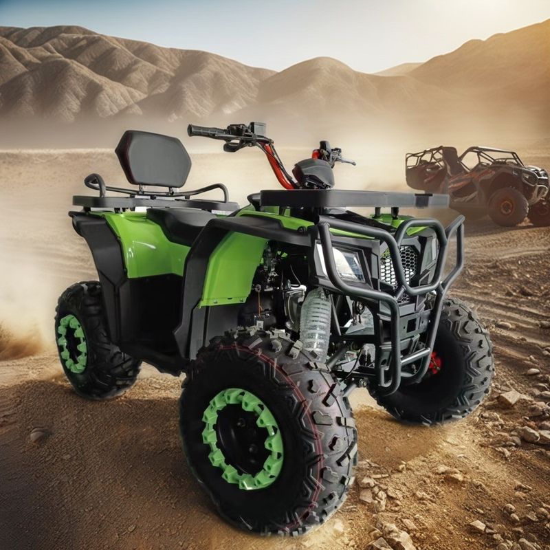 Goedkope 250cc 4 wiel ATV motorfiets met aanpasbare kleuren ondersteund