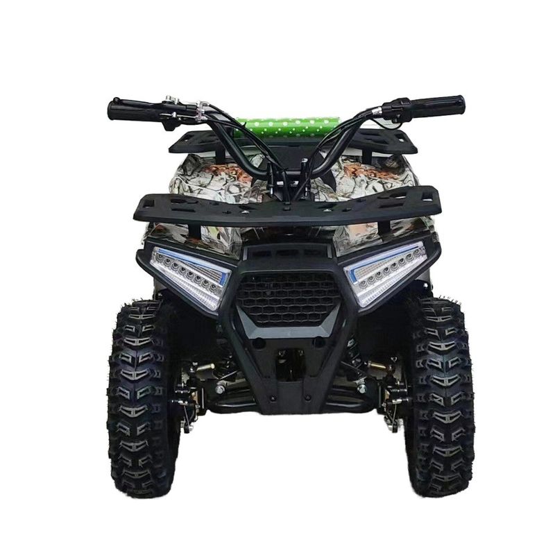 Krachtige 125cc benzine volwassen ATV quadbike met 12V spanning en remgewicht van 100-200kg