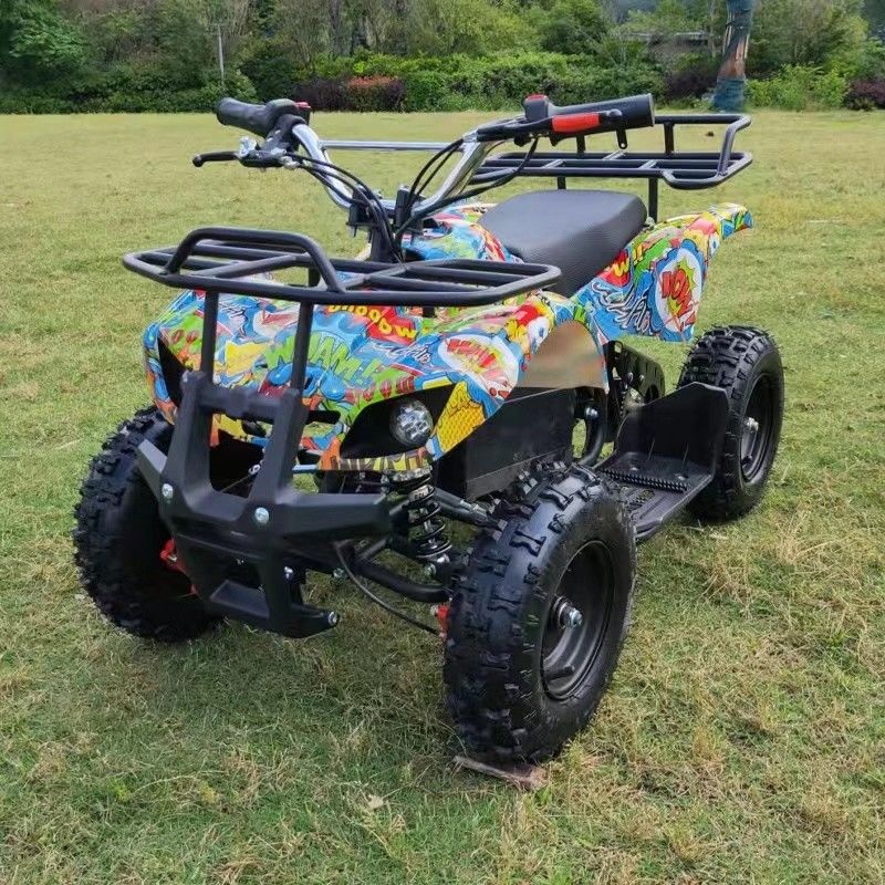 500W Mini Quad ATV voor kinderen 800W 1000W Elektrisch aangedreven met transmissie
