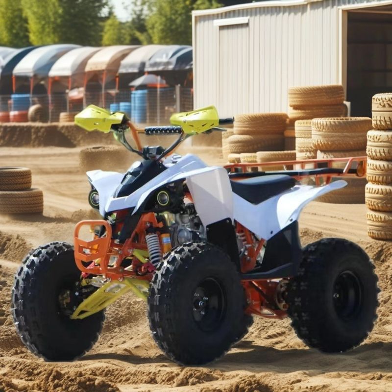 Kids' Economische 110cc Automatic Chain Drive ATV met Front Drum en achterste schijfremmen