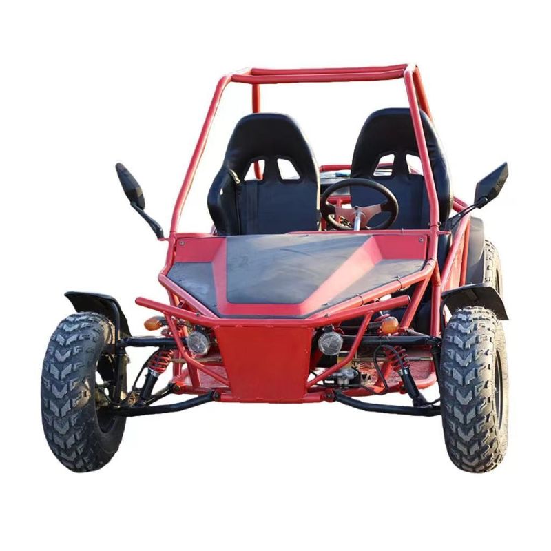Adult Outdoor Drive Go Kart met 200cc motor Maximaal koppel ≤ 20Nm en Safety Bumper